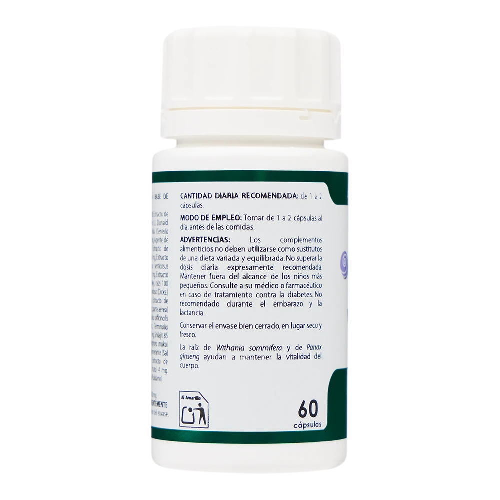 Ayurveda Vitalidad Equisalud 60 cap.