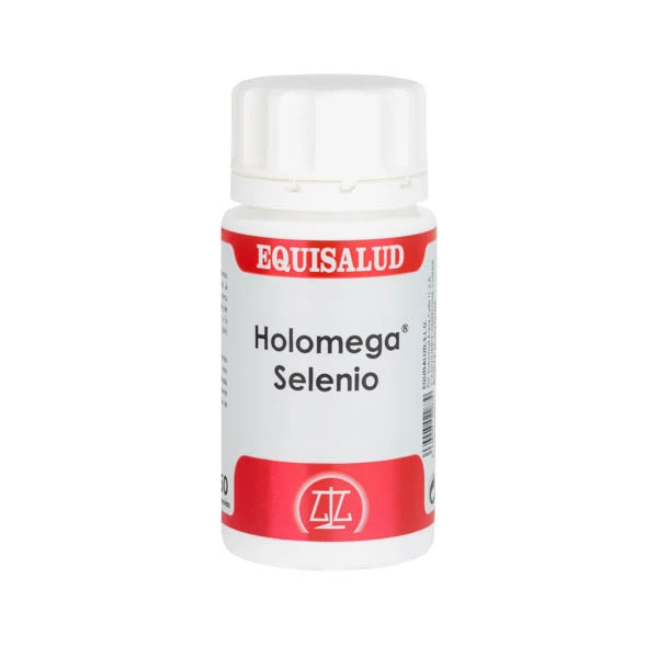 Holomega Selenio de Equisalud, bote de 50 cápsulas