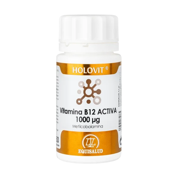 Holovit Vitamina B12 Activa 1000 Equisalud  50 cap.