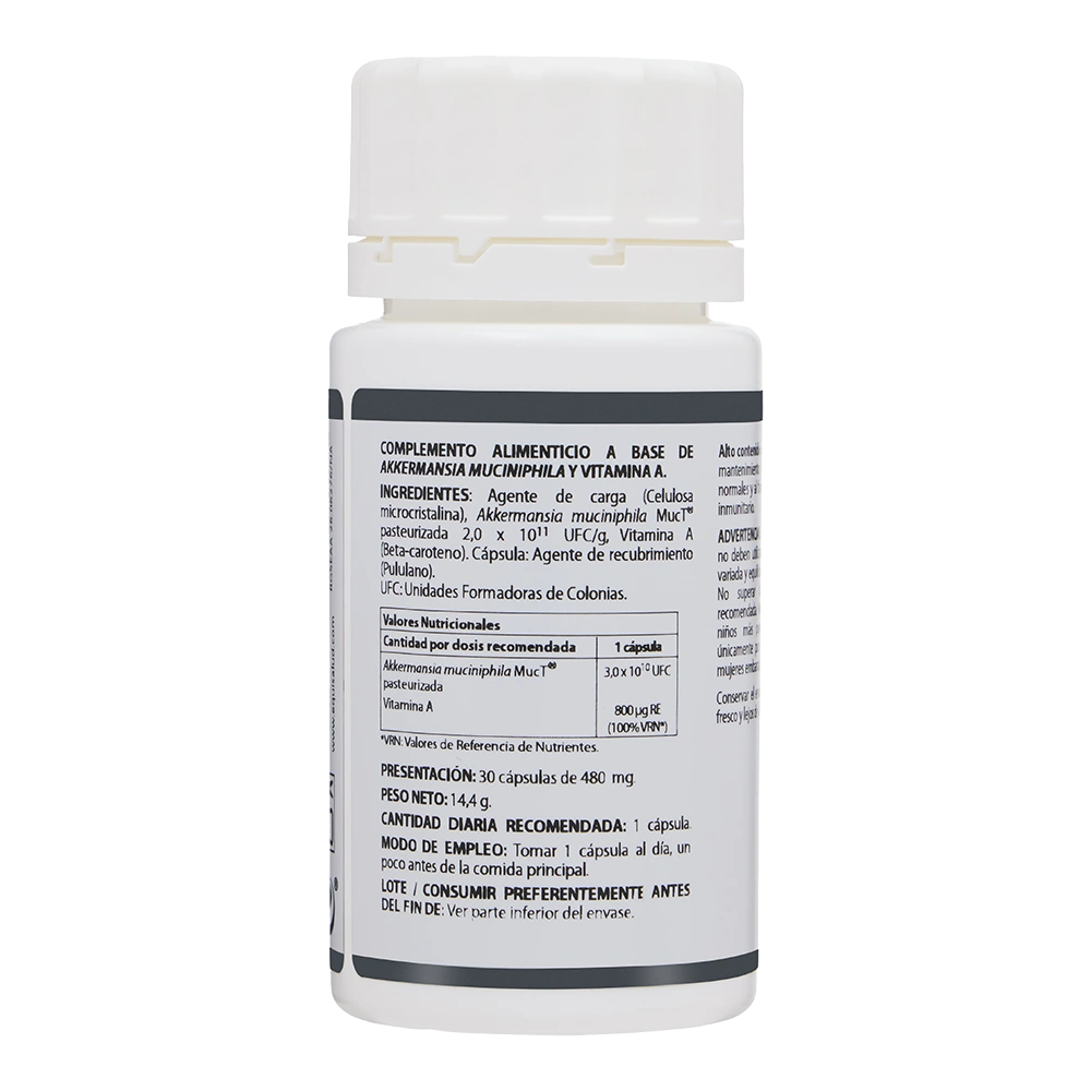Microbiota Akkermansia Equisalud 30 cap.